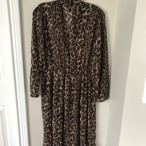 Banana Republic Cheetah Print Dress